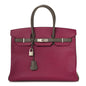 Epsom Horseshoe Birkin 35 Etain Tosca