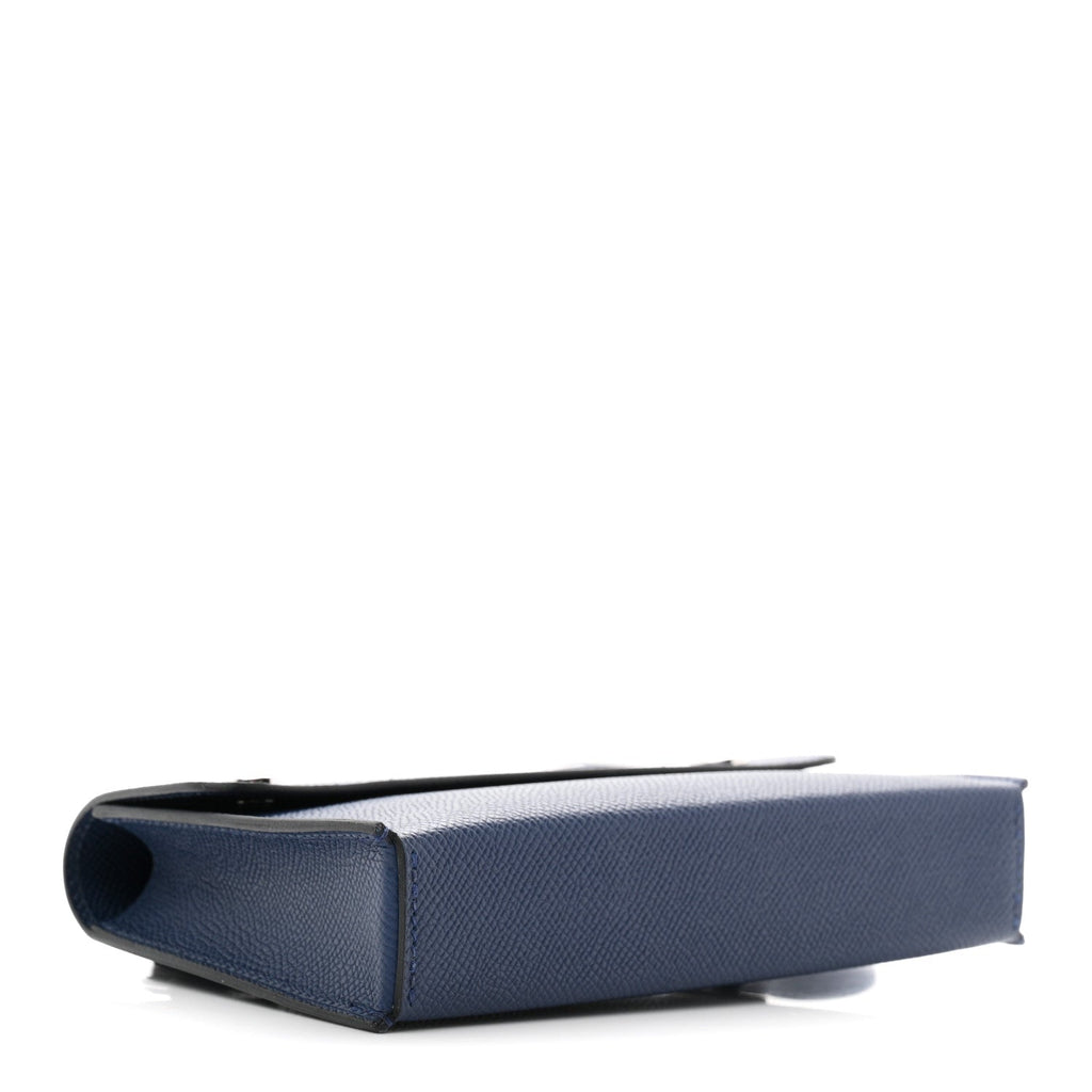 Epsom Hermesnap Wallet Bleu Navy