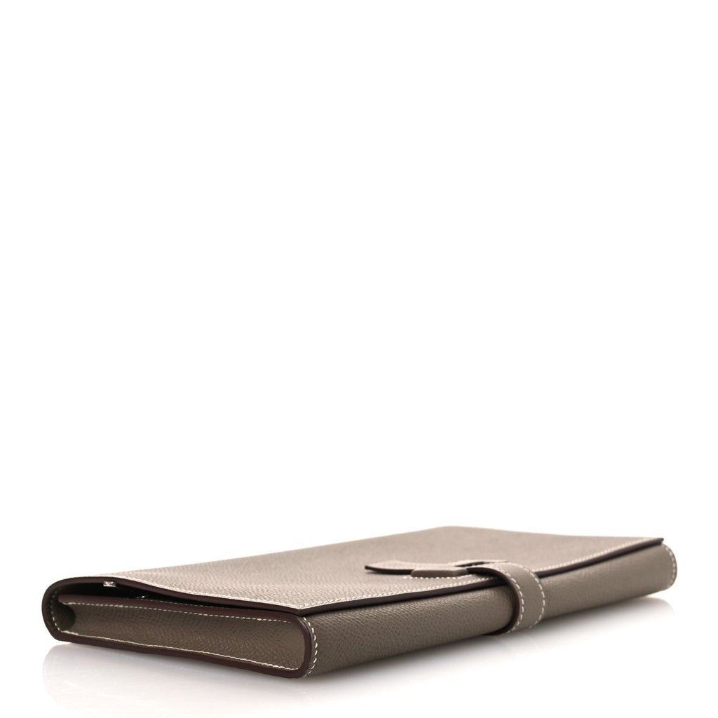 Epsom New H Passant Toutenmain Wallet Etoupe