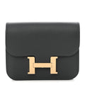 Evercolor Verso Constance Slim Wallet Ardoise Bleu Glacier