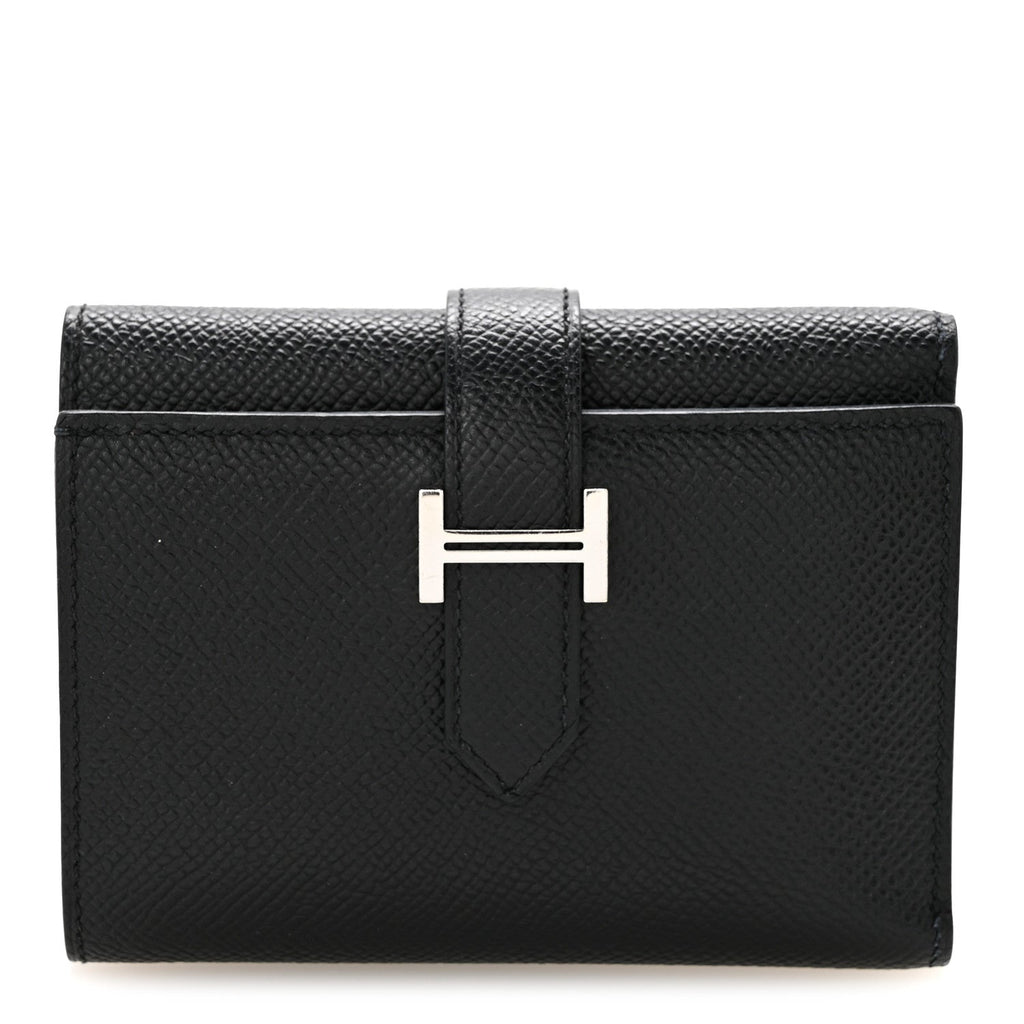 Epsom Tri-Fold Compact Bearn Wallet Black