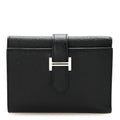 Epsom Tri-Fold Compact Bearn Wallet Black