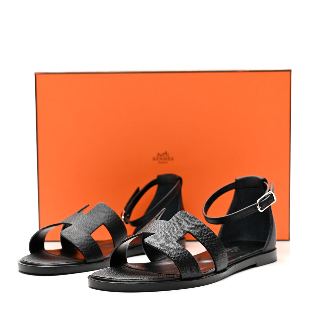 Epsom Santorini Sandals 36 Black
