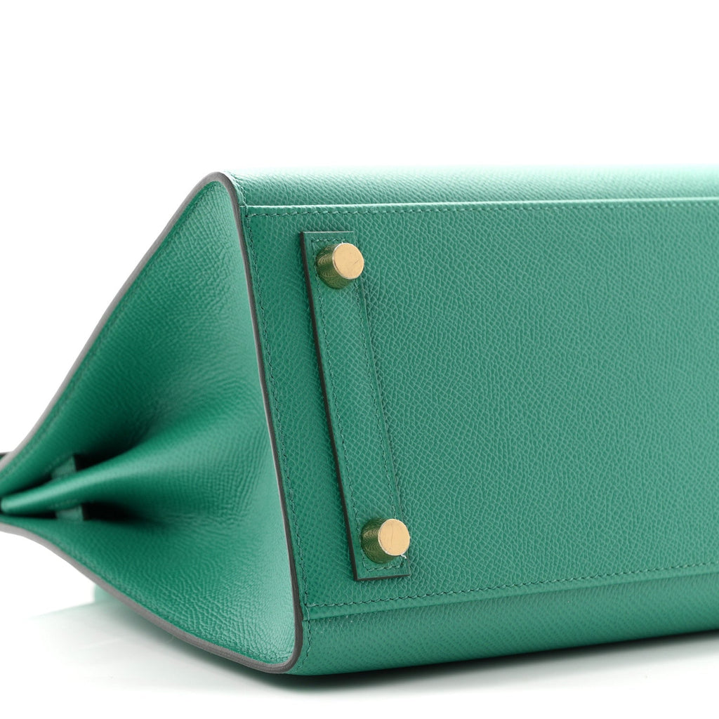 Epsom Birkin Sellier 25 Vert Jade