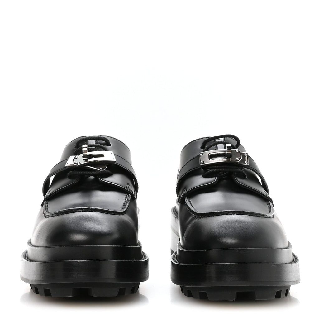 Glossed Calfskin First Oxford 39 Black