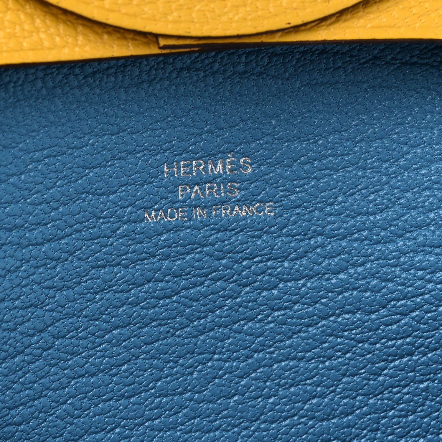 Chevre Mysore Bastia Verso Coin Purse Sun Bleu Frida