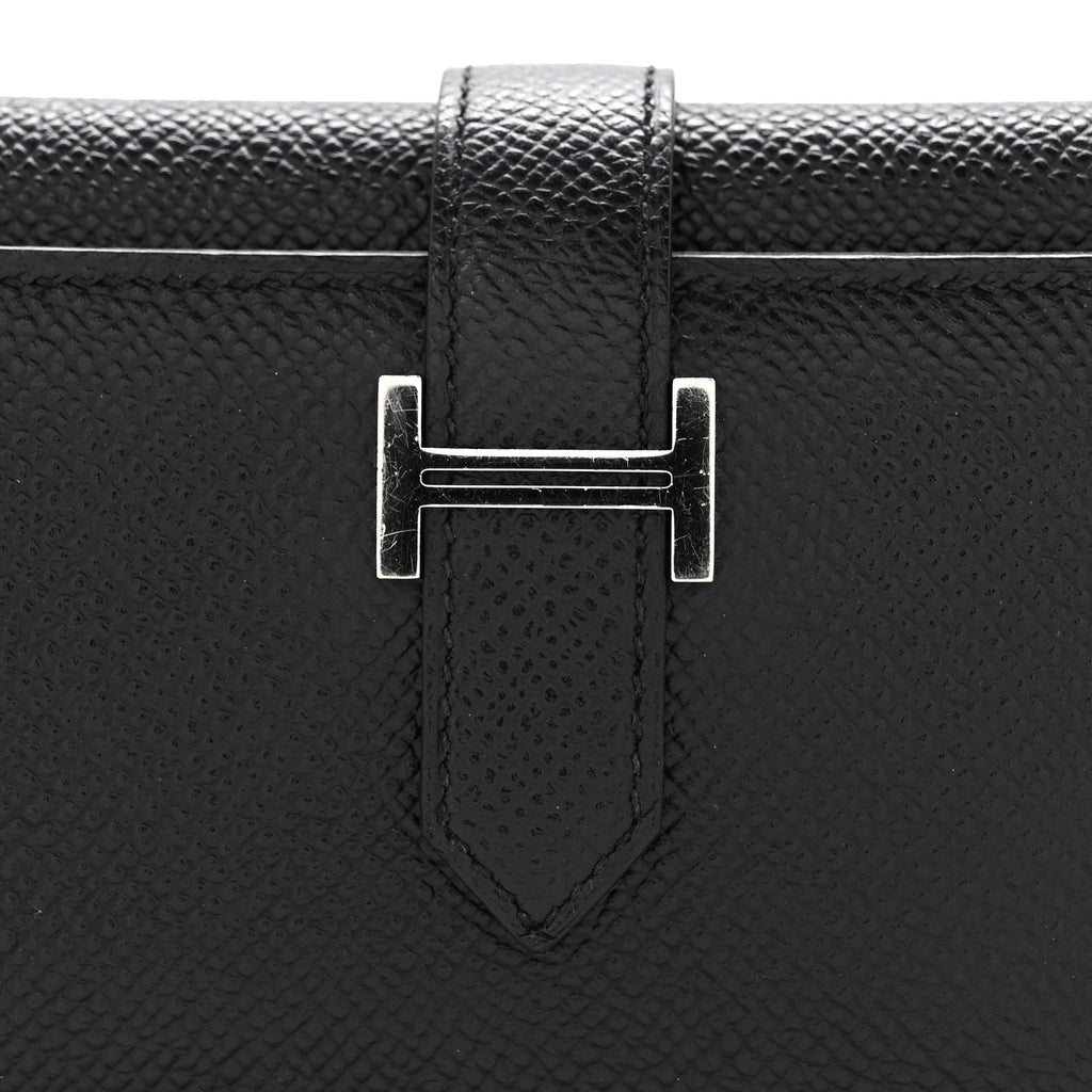 Epsom Tri-Fold Compact Bearn Wallet Black