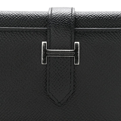 Epsom Tri-Fold Compact Bearn Wallet Black