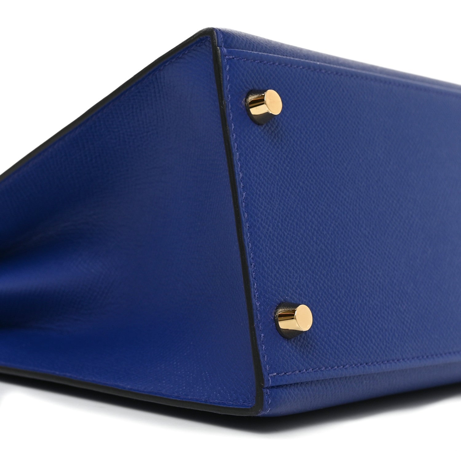 Epsom Kelly Sellier 28 Bleu Electrique