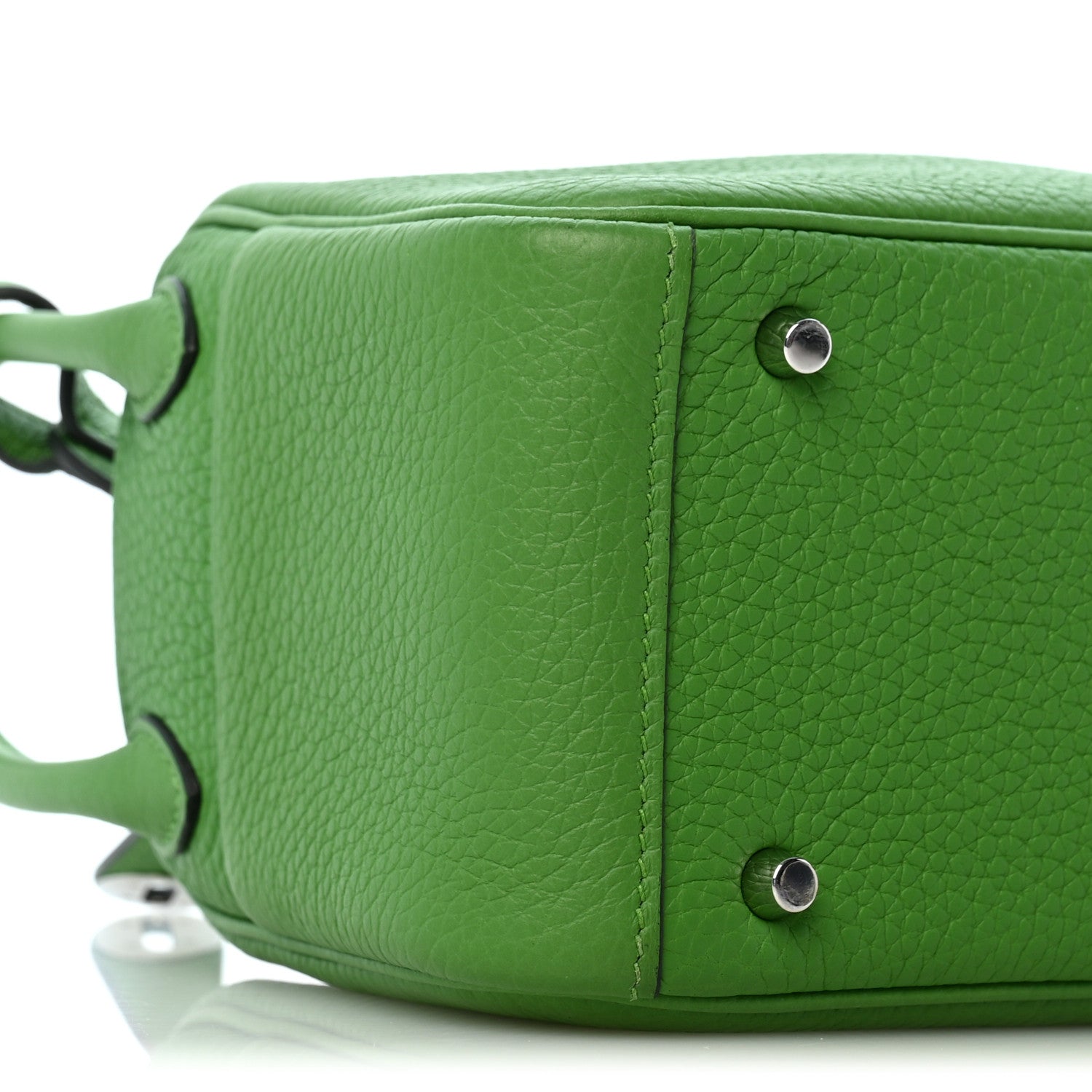 Taurillon Clemence Mini Lindy 20 Vert Yucca