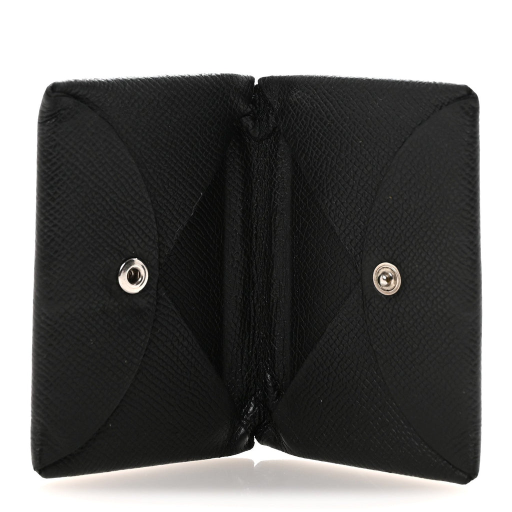 Epsom Calvi Card Case Black