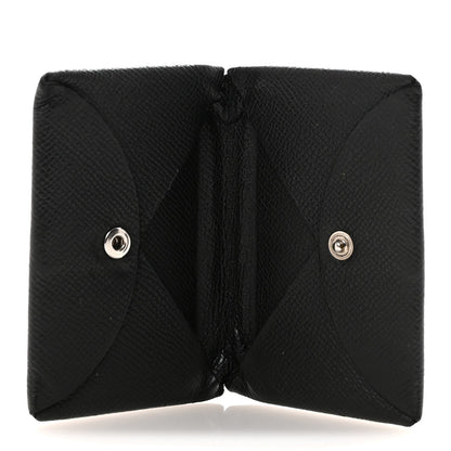 Epsom Calvi Card Case Black