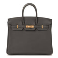 Togo Birkin 25 Etain