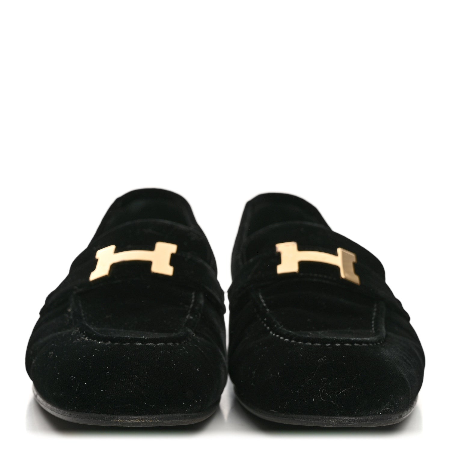 Velvet Womens Paris Loafers 41 Black