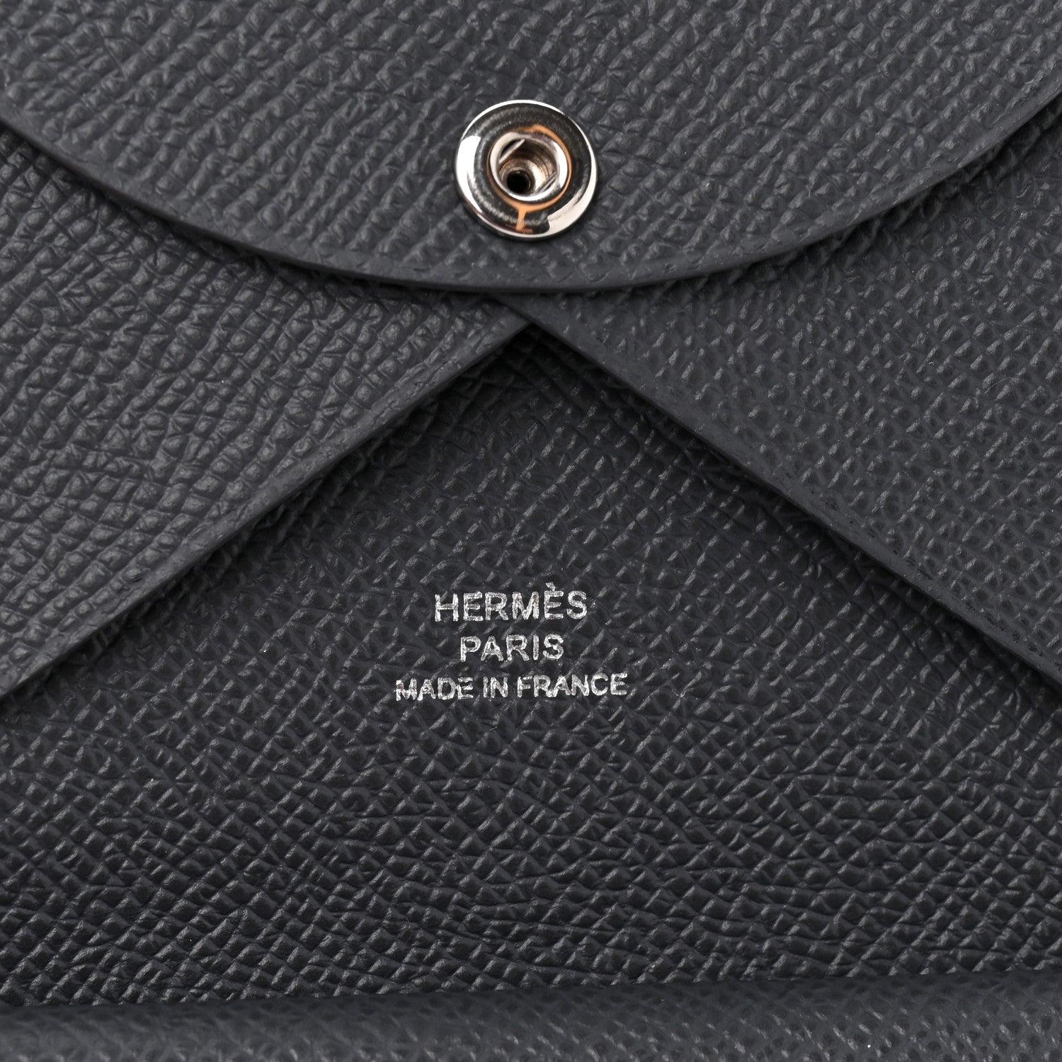 Epsom Calvi Duo Card Case Ardoise