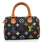 Monogram Multicolor Mini Sac HL Speedy Black