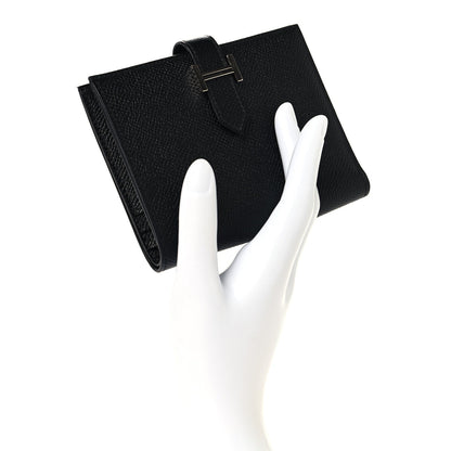 Epsom Bearn Compact Wallet Black