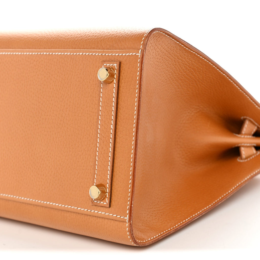 Vache Naturelle Grainee Birkin Sellier 30 Natural Sable