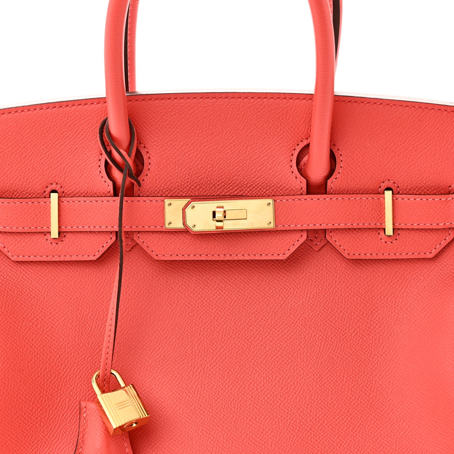 Epsom Birkin 30 Rouge Pivoine