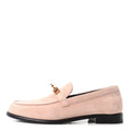 Suede Goatskin Womens Destin Loafer 35.5 Rose Opaline