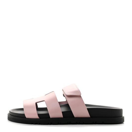 Calfskin Womens Chypre Sandals 38 Rose Cannon