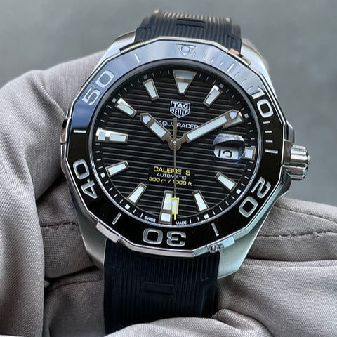 Tag Heuer Aquaracer Black Dial Watch for Men - WAY201A.FT6142