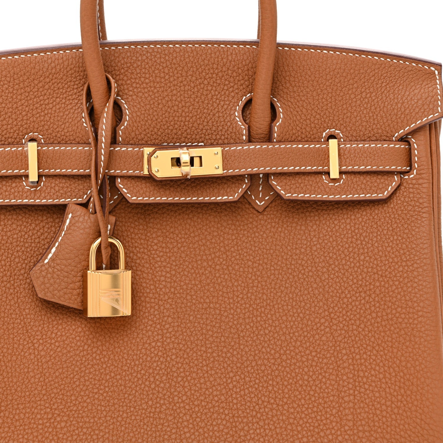Togo Birkin 25  Gold