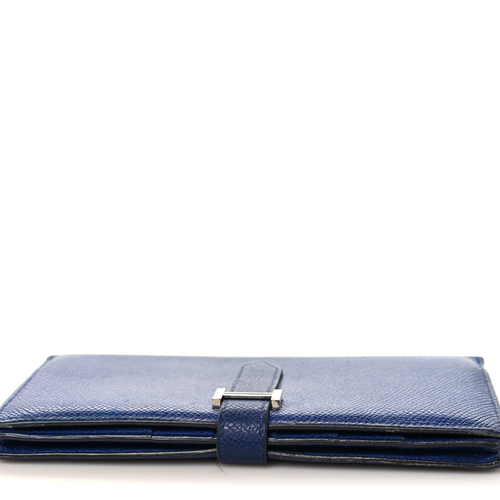 Epsom Bearn Gusset Wallet Bleu Electrique