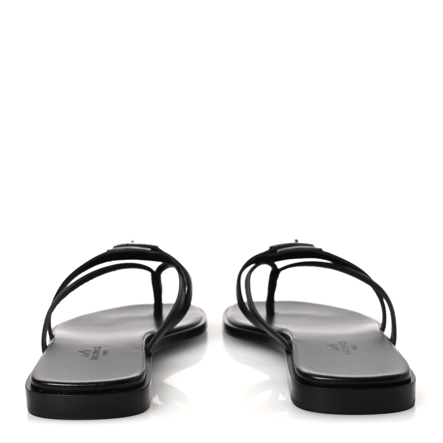 Calfskin Miss Sandals 39 Black