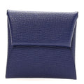 Chevre Mysore Bastia Coin Purse Bleu Encre