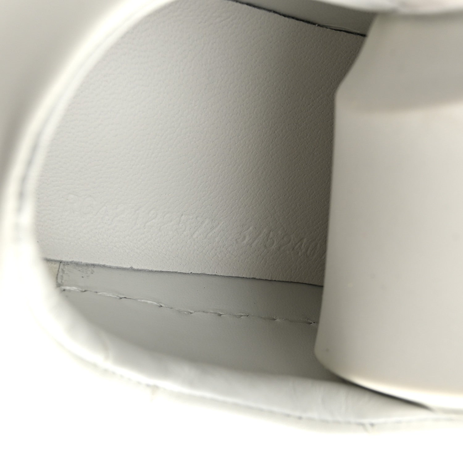 Calfskin Day Sneakers 37.5 White