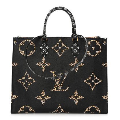 Monogram Giant Jungle Onthego GM Black