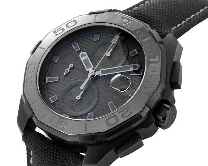 Tag Heuer Aquaracer Titanium Grey Dial Watch for Men - CAY218B.FC6370