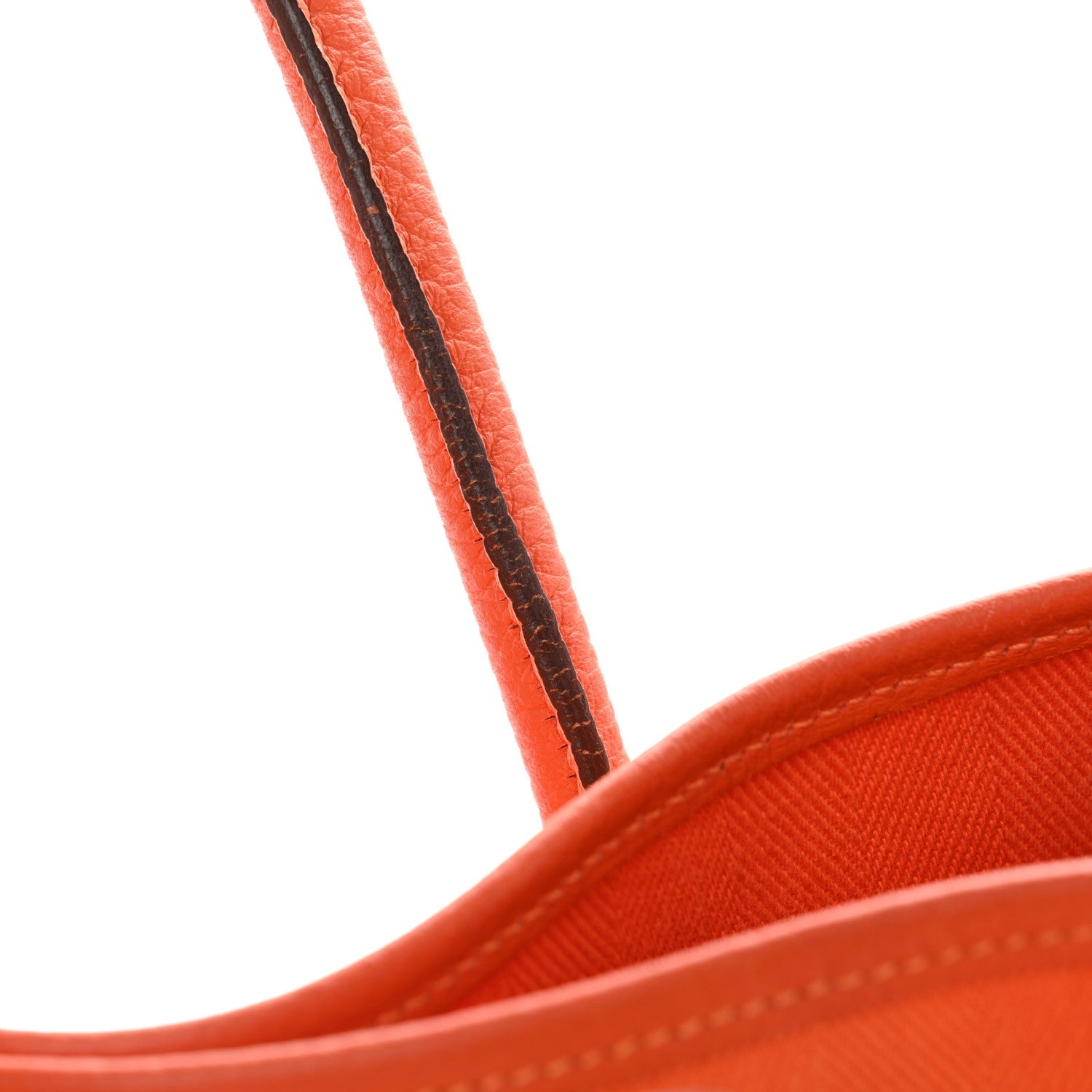 Toile Negonda Garden Party Tote 36 MM Orange