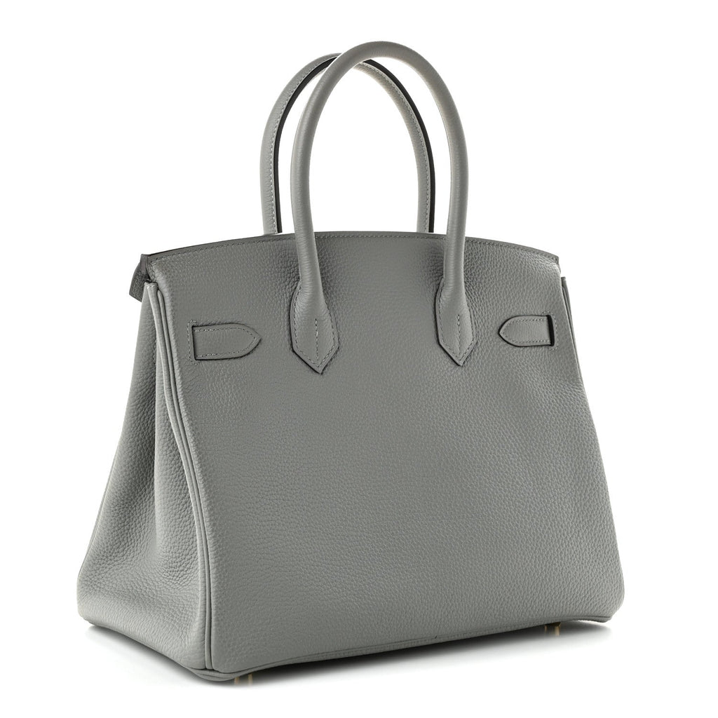 Togo Birkin 30 Gris Mouette