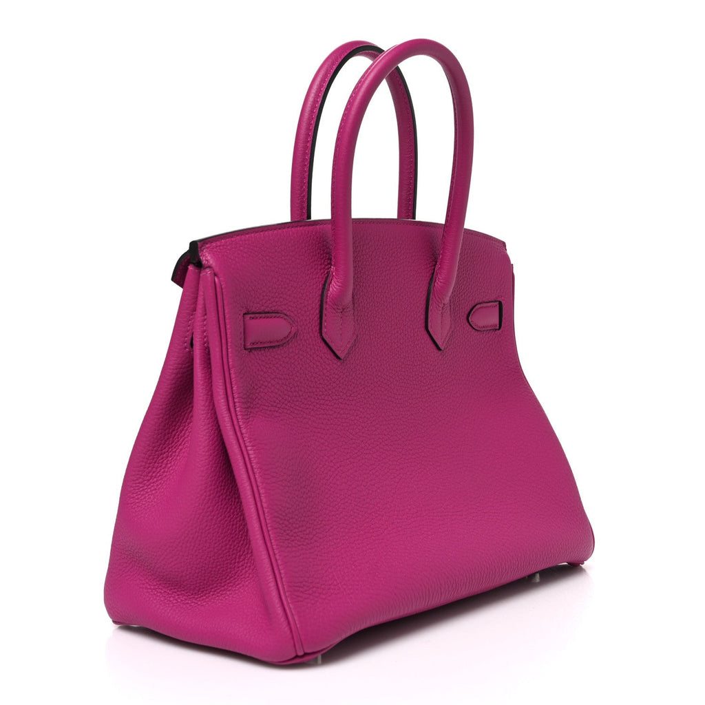 Togo Birkin 30 Rose Pourpre