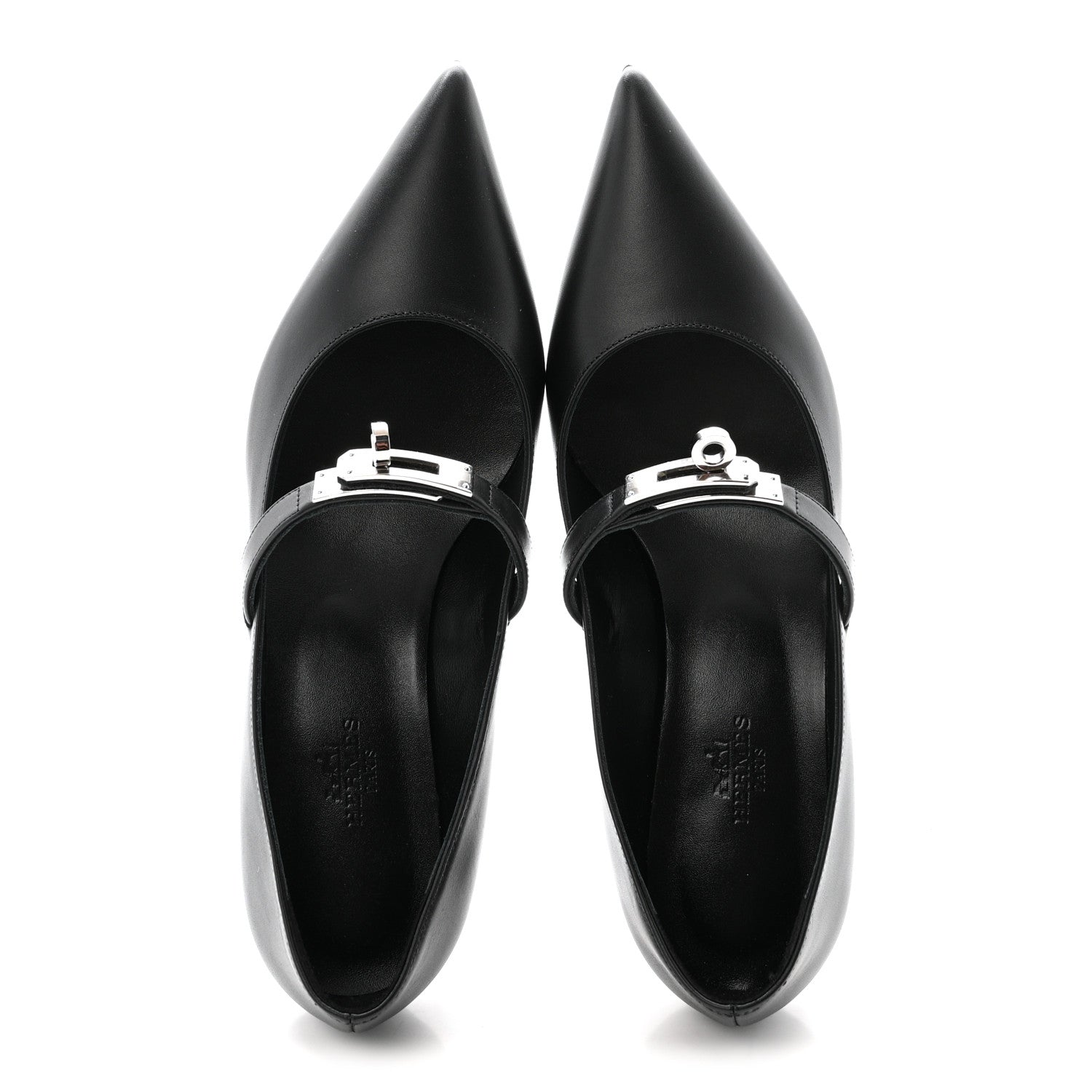 Calfskin Kiara 40 Pumps 36 Black