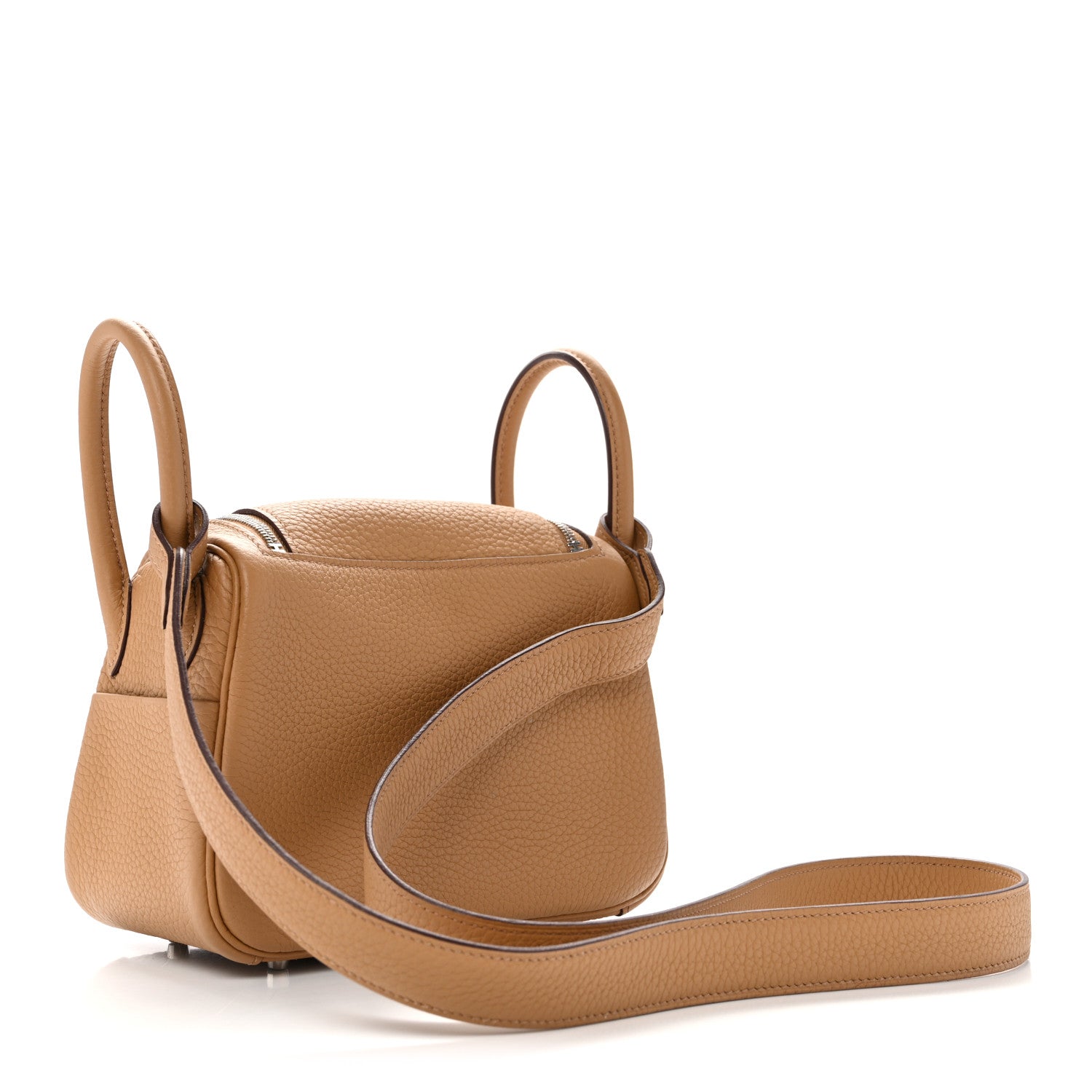 Taurillon Clemence Mini Lindy 20 Biscuit
