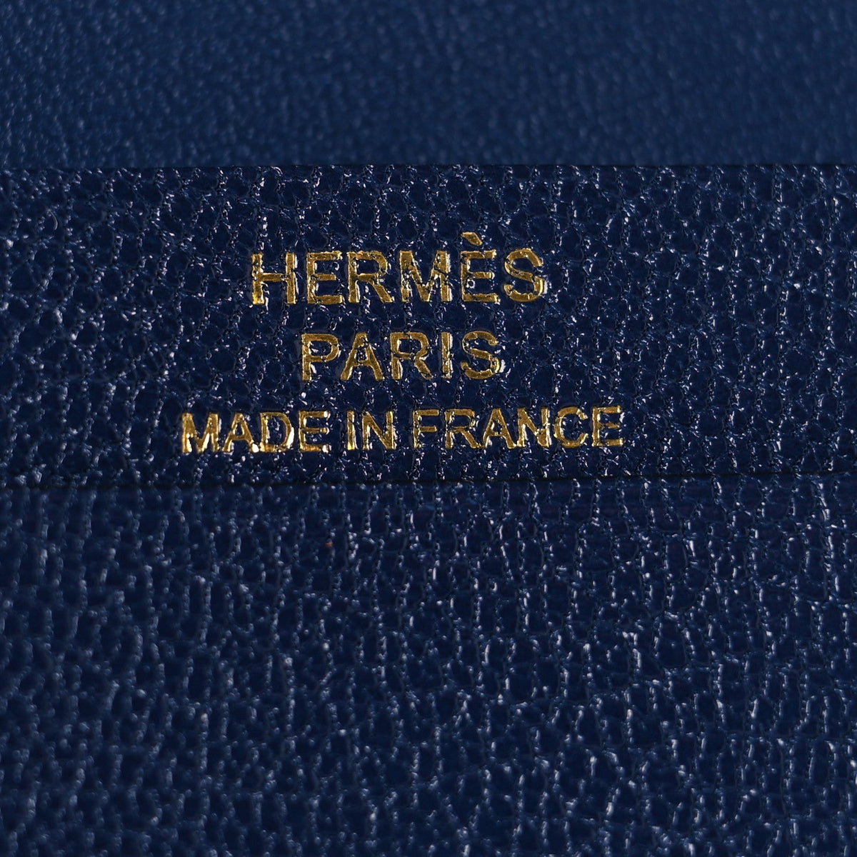 Chevre Mysore Mini Bearn Wallet Bleu Saphir