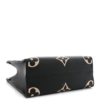 Empreinte Monogram Giant Onthego PM Black Beige
