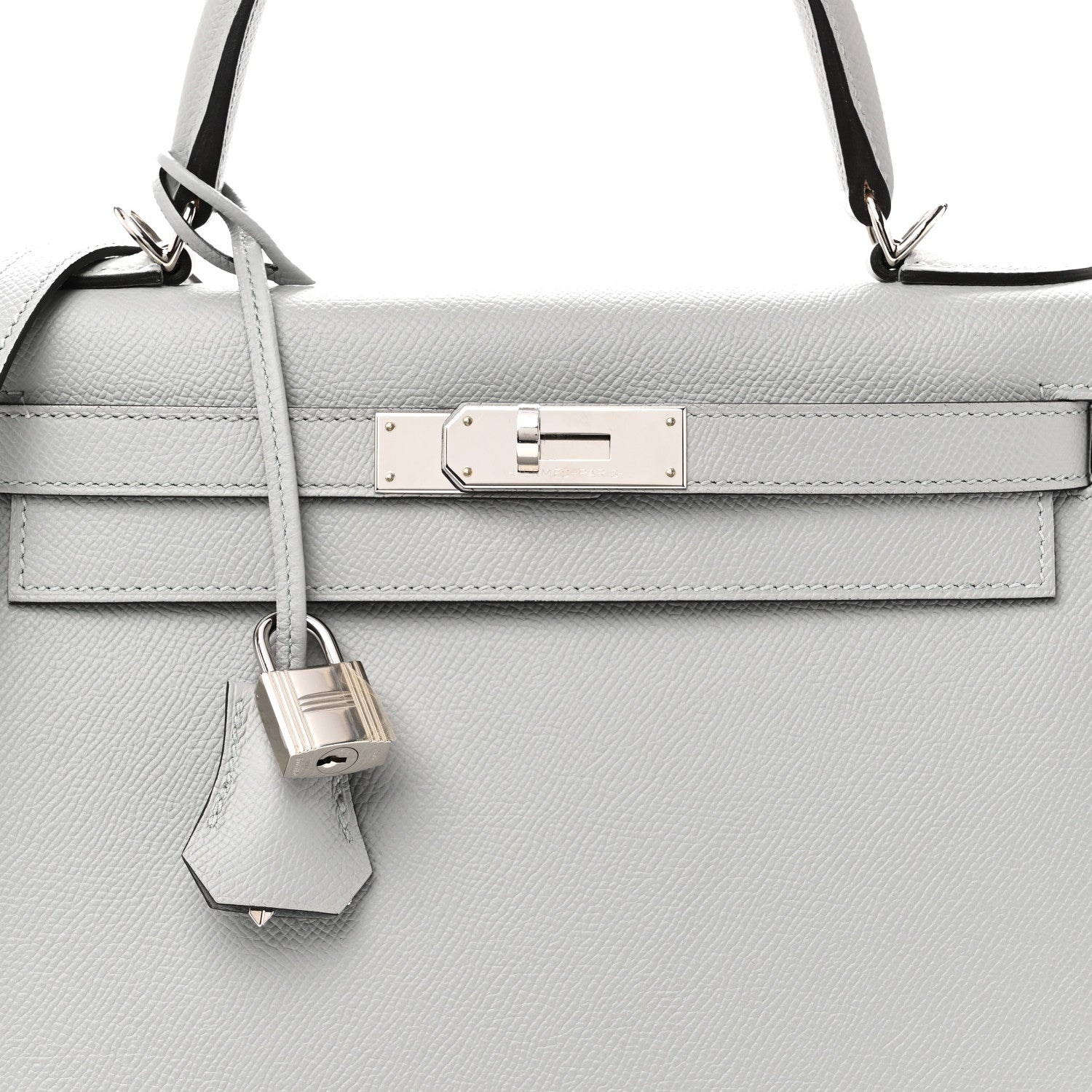 Epsom Kelly Sellier 28 Bleu Glacier