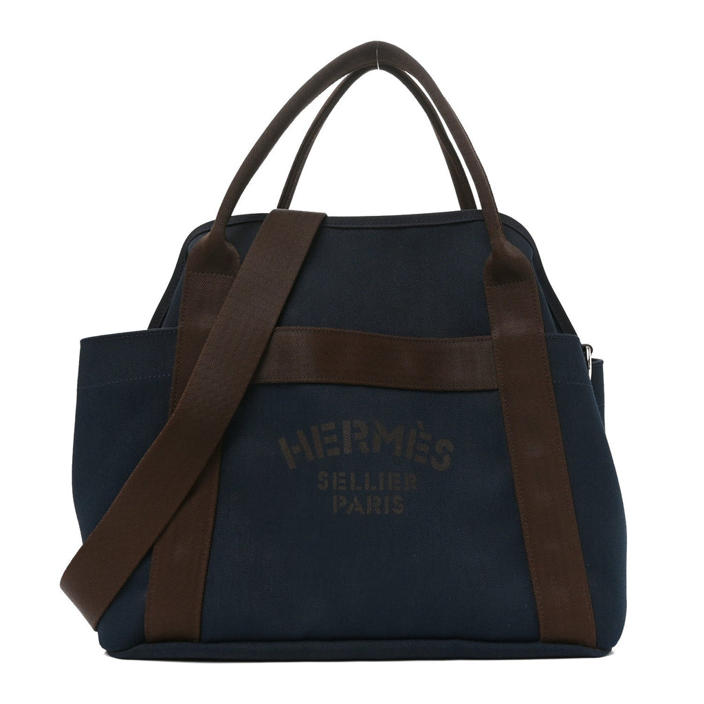 Canvas The Grooming Bag Bleu Navy Feu