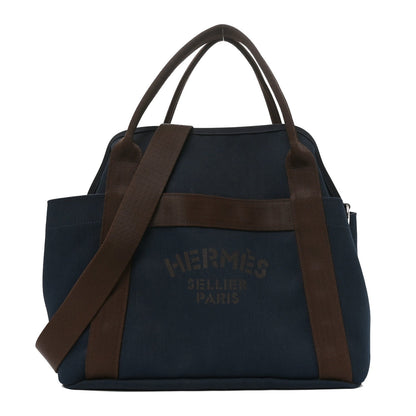 Canvas The Grooming Bag Bleu Navy Feu