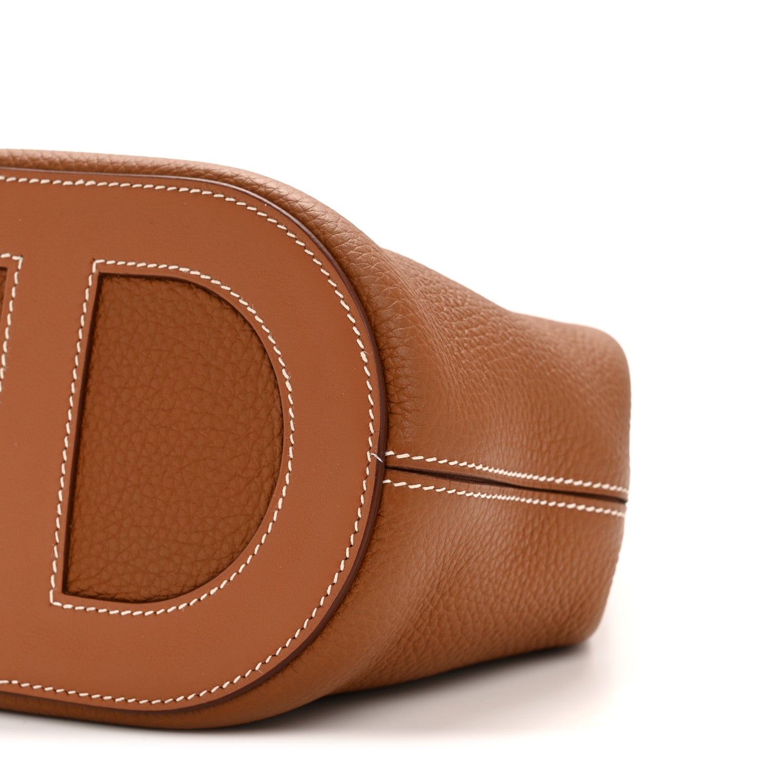 Taurillon Clemence Swift In-The-Loop 18 Bag Gold