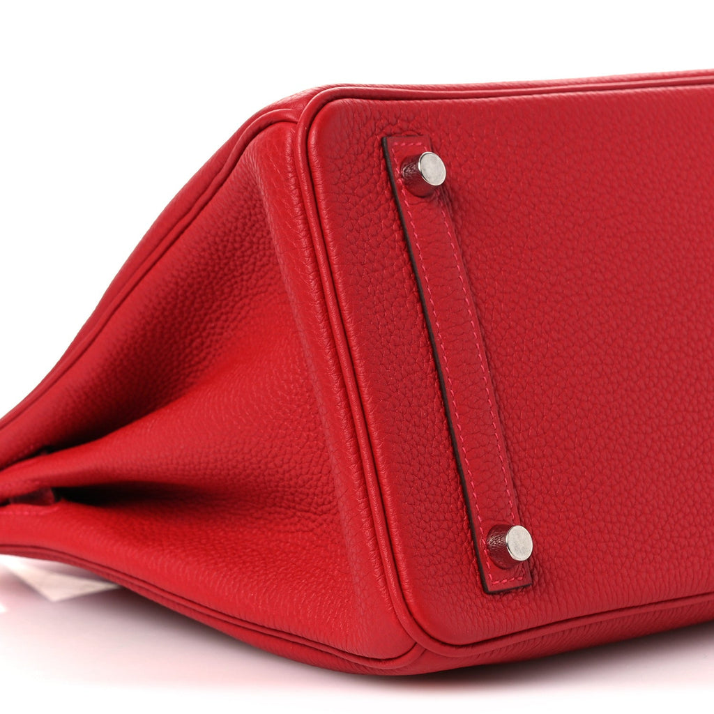 Togo Verso Birkin 30 Rouge Vif Rouge H