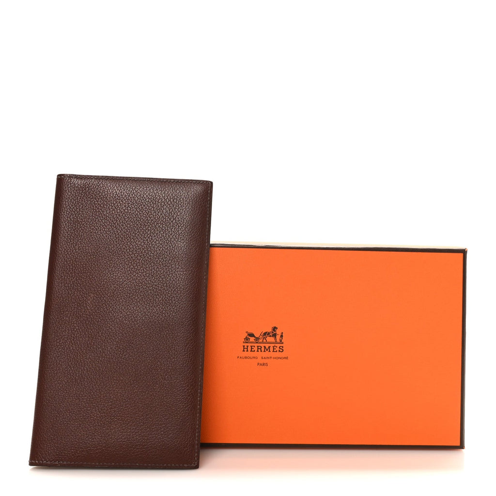 Evercolor Citizen Twill Long Wallet Chocolate