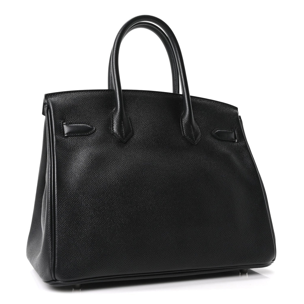 Epsom Birkin 30 Black
