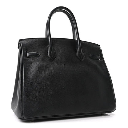 Epsom Birkin 30 Black