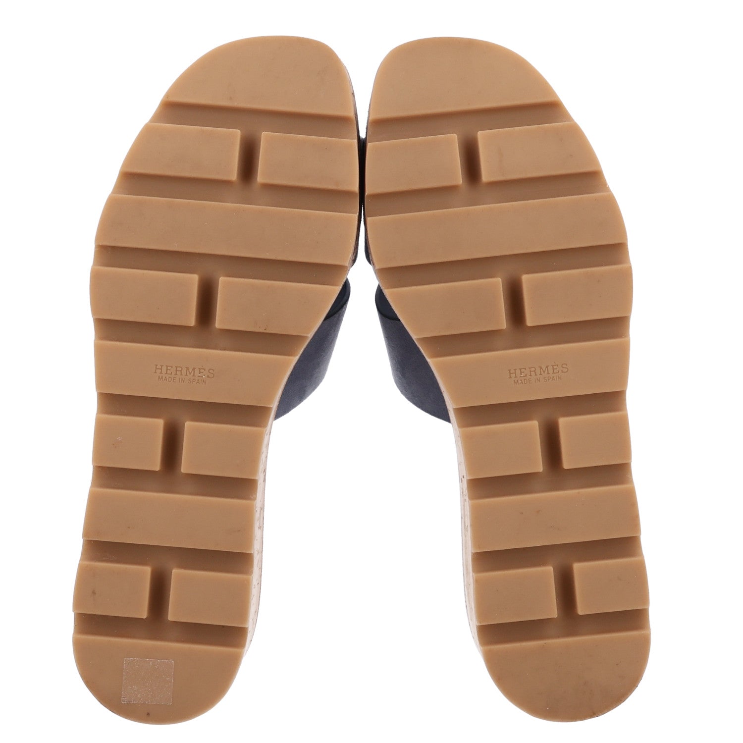 Suede Goatskin Cork Eze 30 Sandals 38 Bleu Grignon