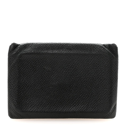 Epsom Calvi Card Case Black
